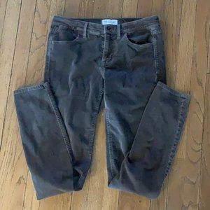 Madewell mid rise brown corduroy pants